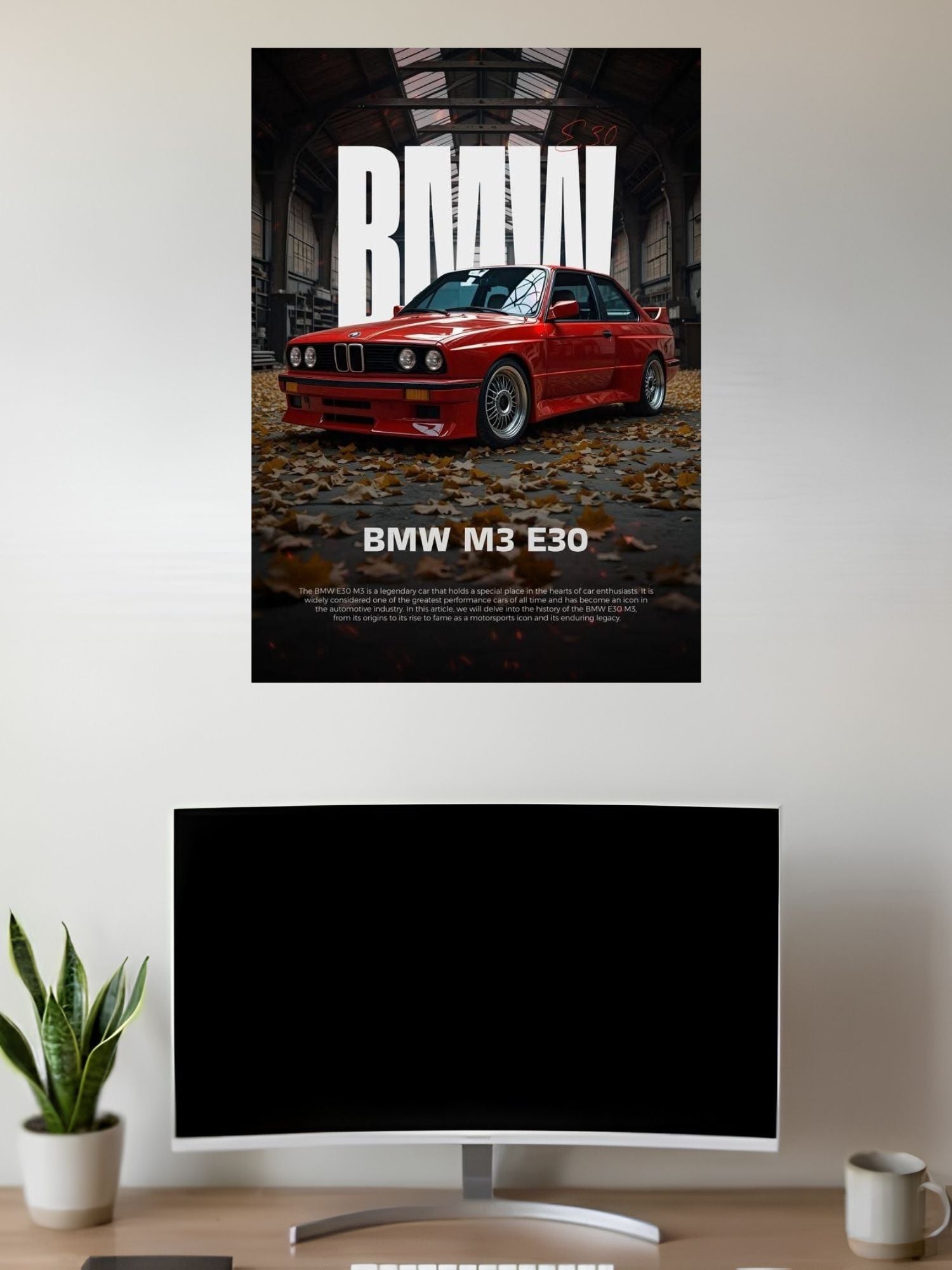 BMW M3 Poster