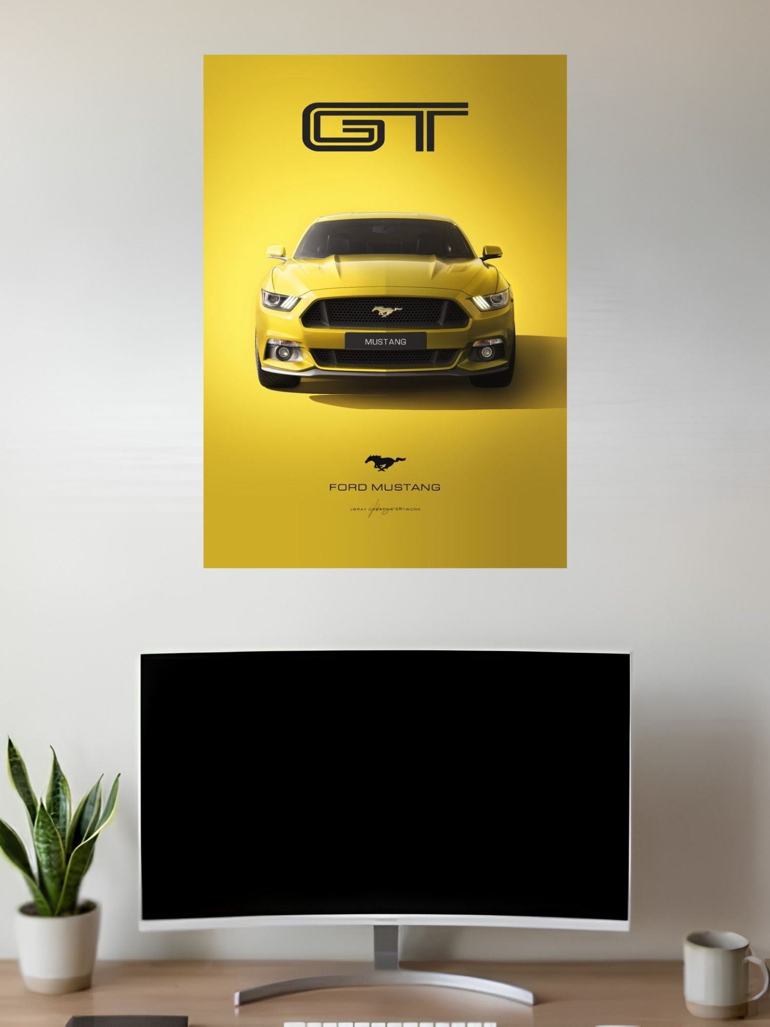 Mustang GT Poster