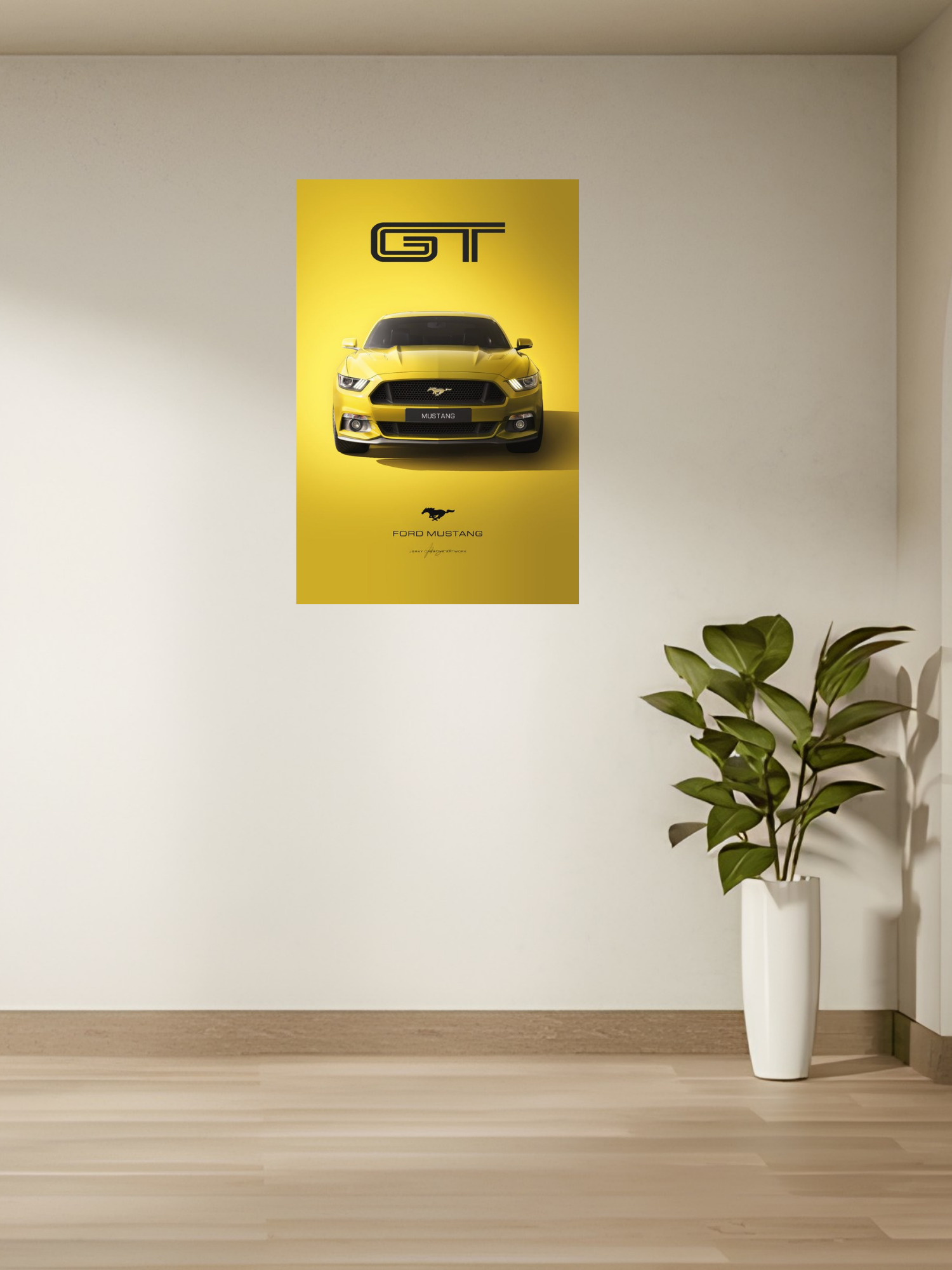Ford Mustang GT Poster