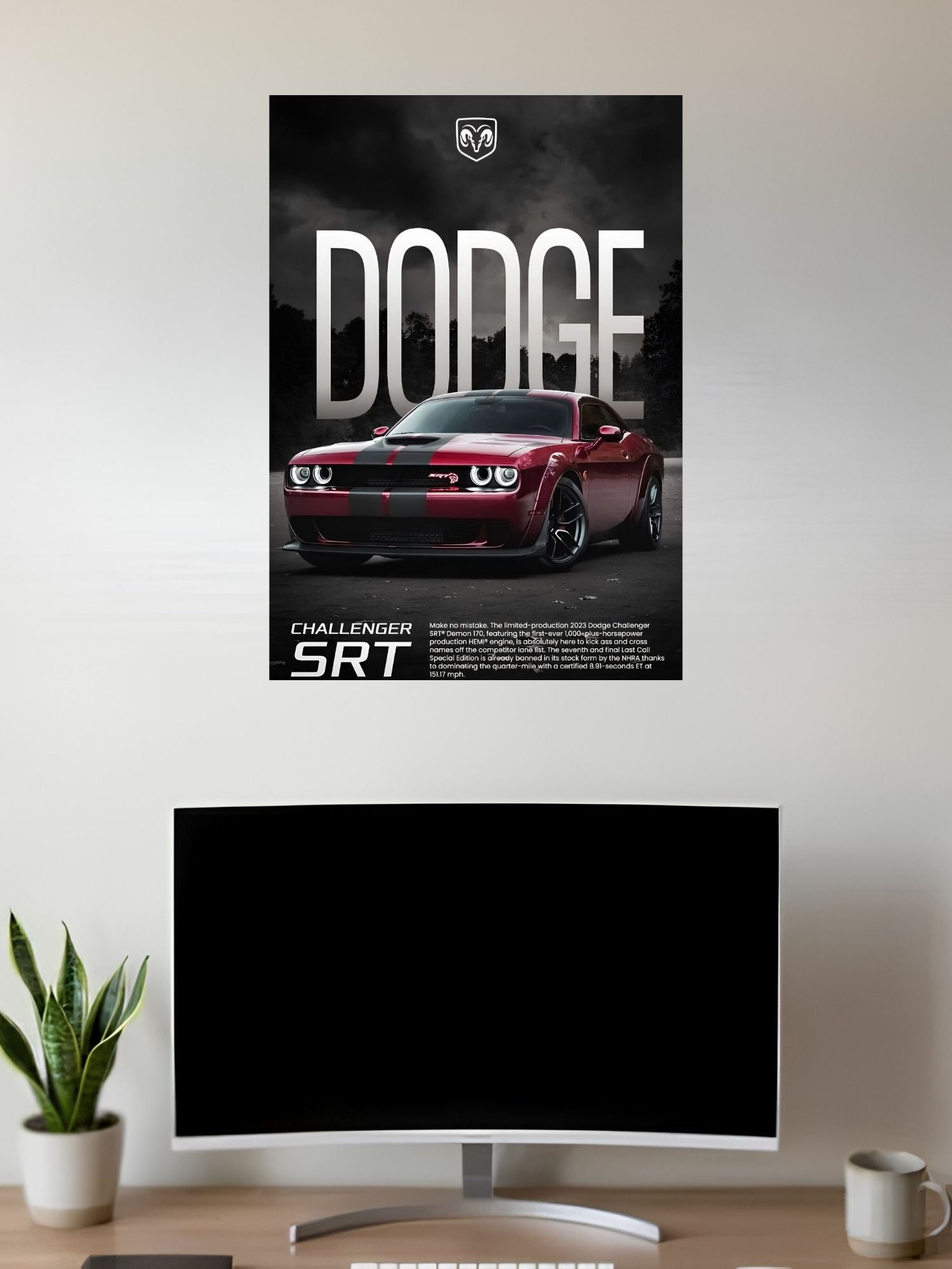 Dodge SRT Poster