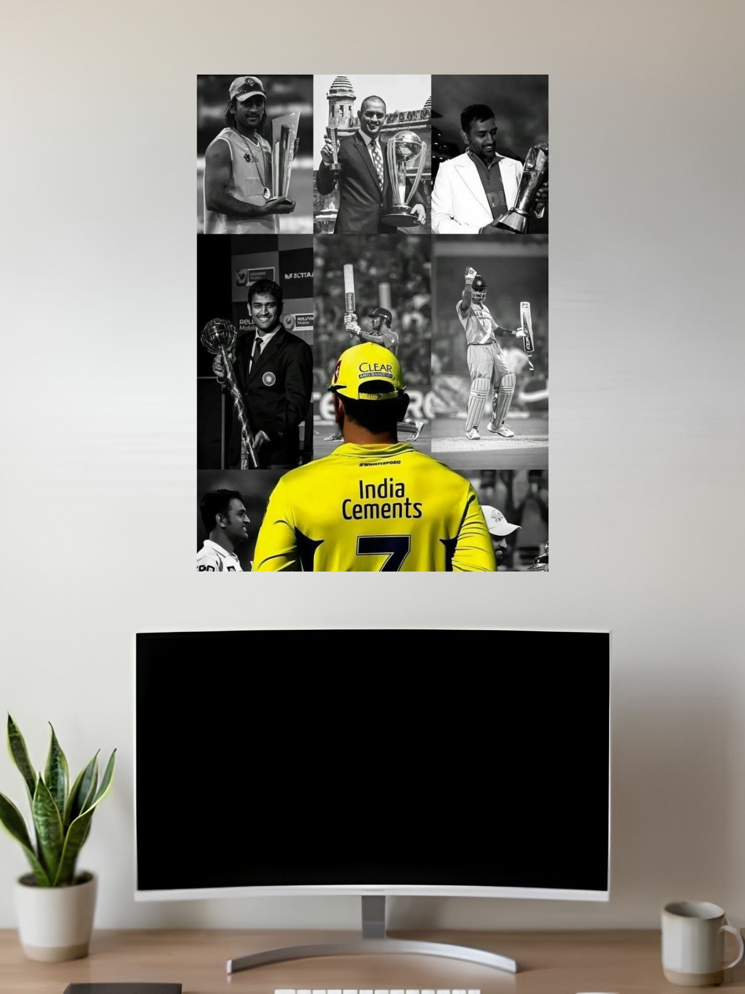 MS Dhoni Poster