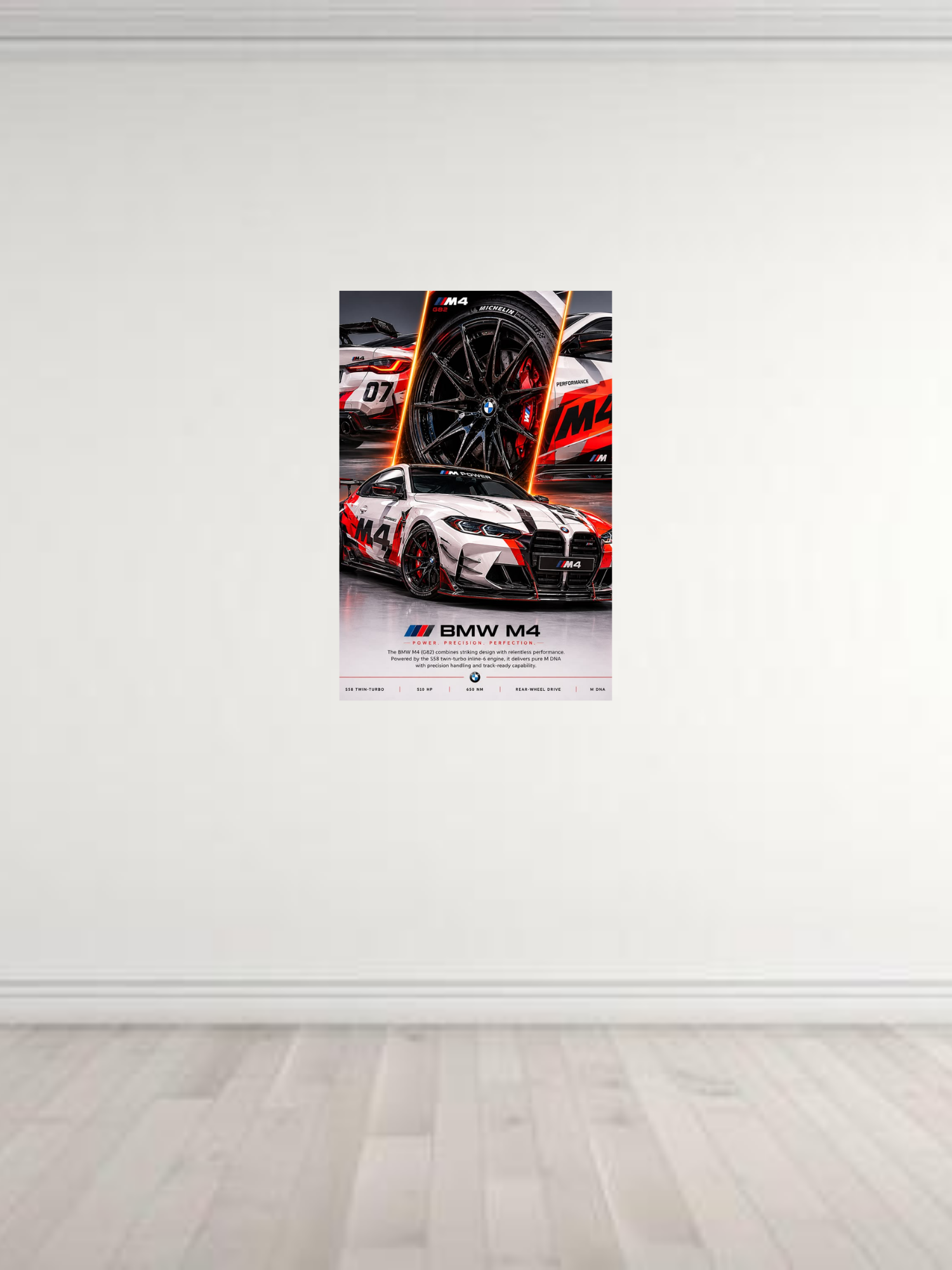 BMW M4 Poster