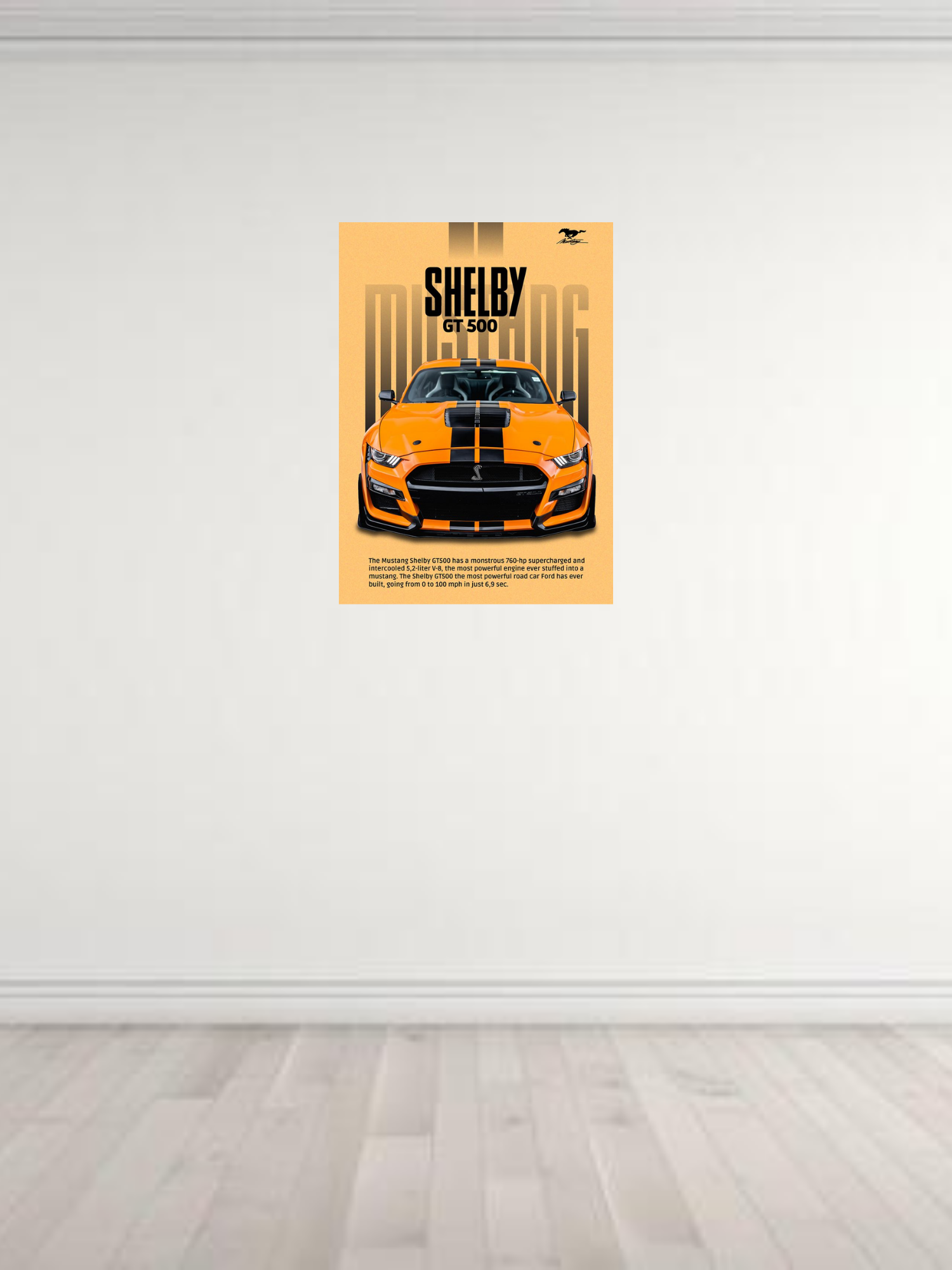 Ford Mustang Shelby GT500 Poster