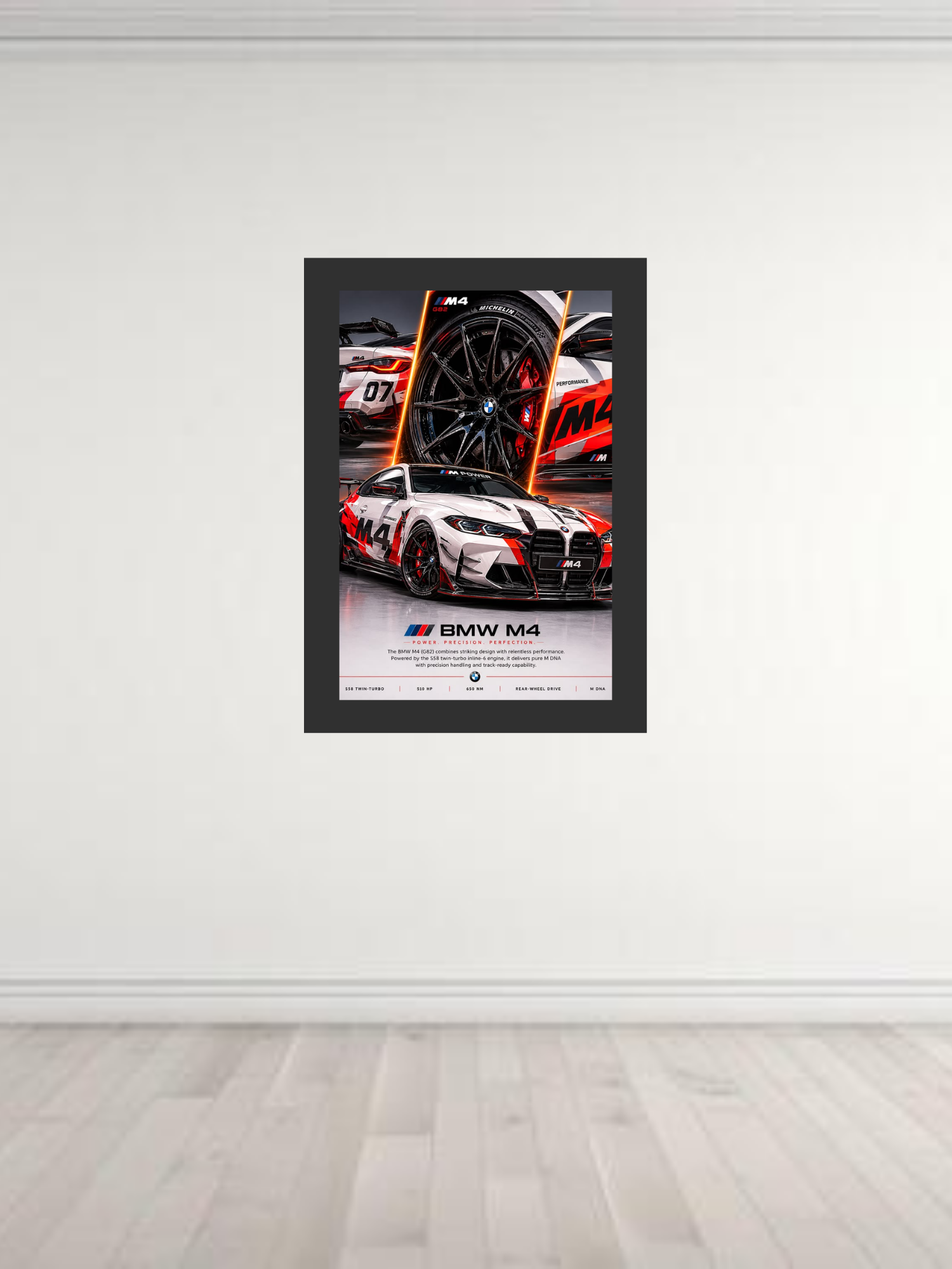 BMW M4 Poster