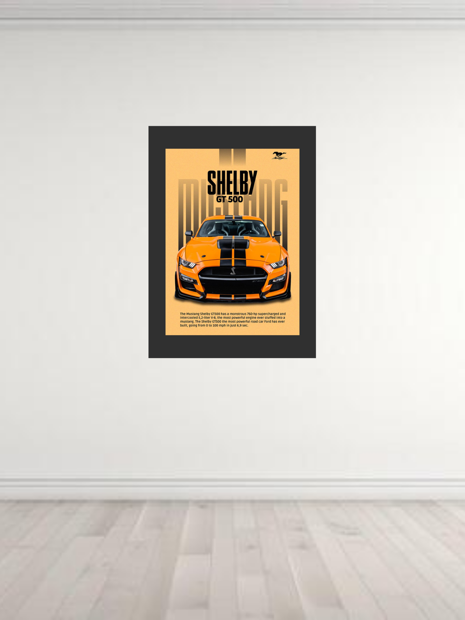 Ford Mustang Shelby GT500 Poster