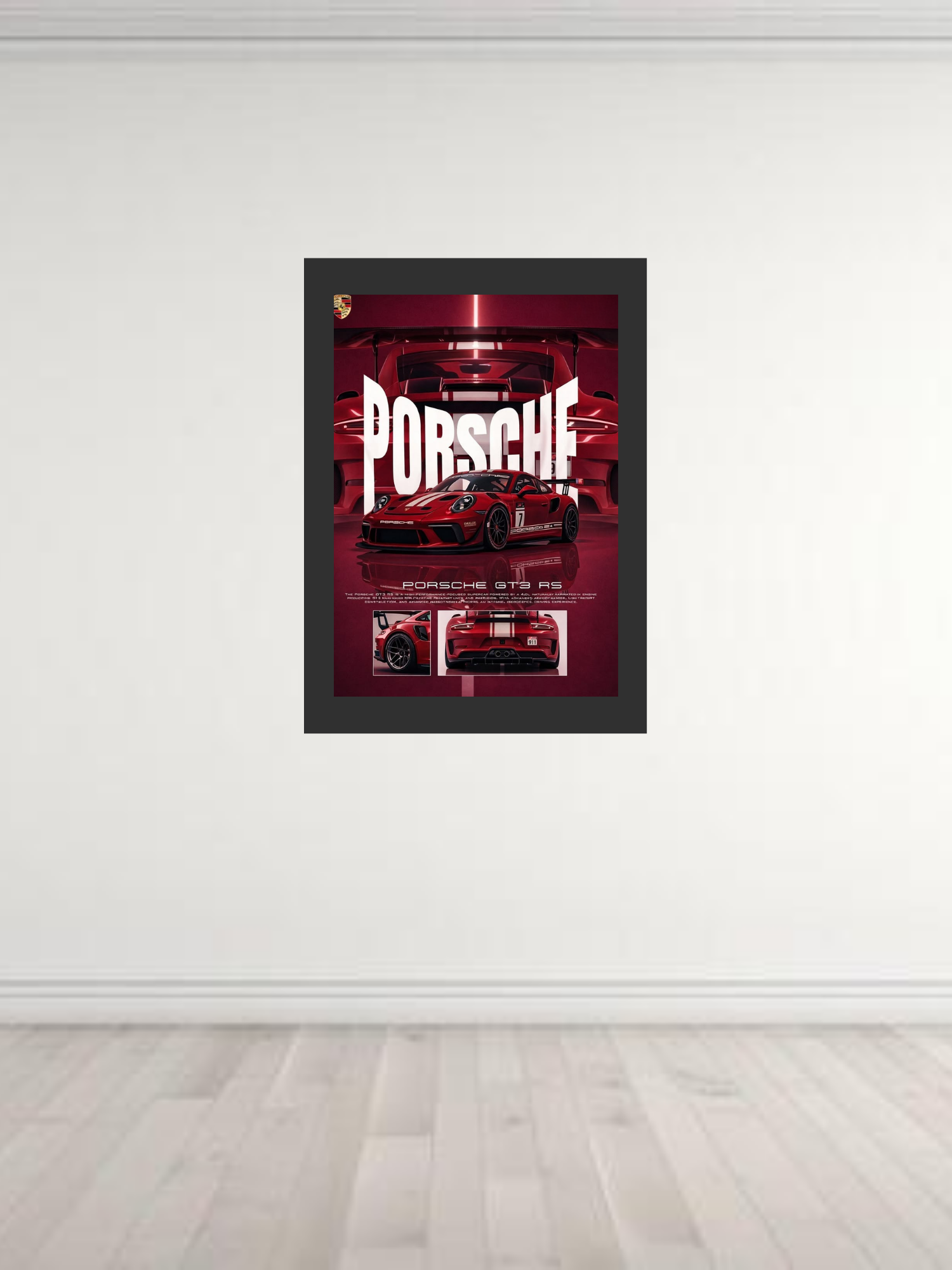 Porsche 911 GT3 RS Poster