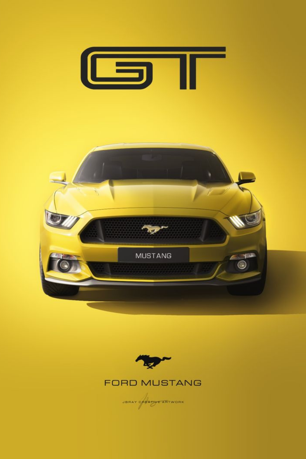 Ford Mustang GT Poster