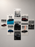 Cars Poster Set of 9 – A6