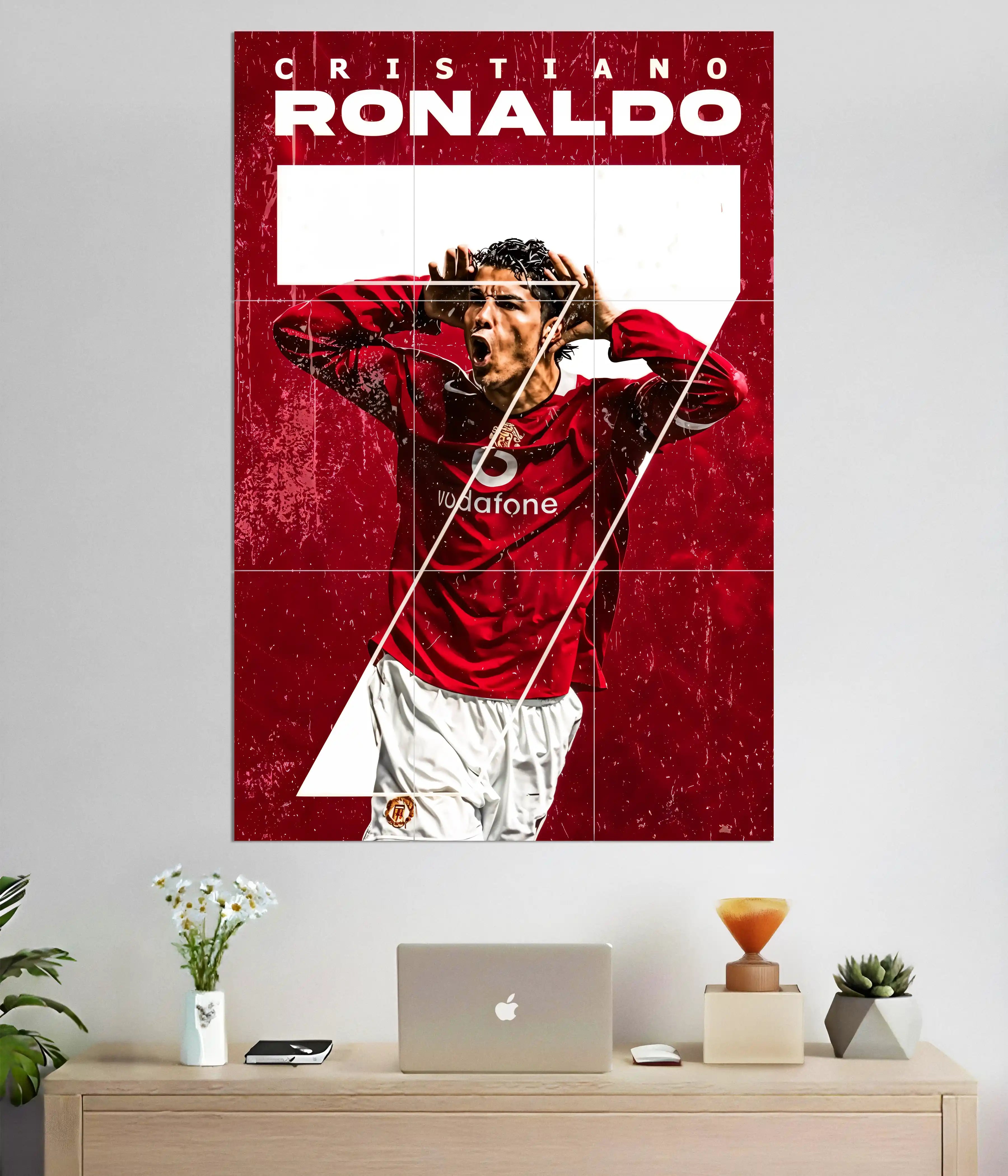 Cristiano Ronaldo 9-Piece Split Poster