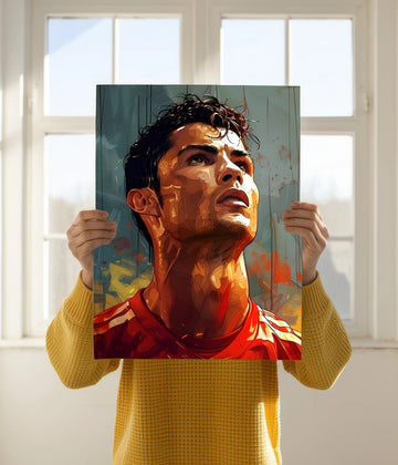 Cristiano Ronaldo Legacy in Motion Sports Wall Poster