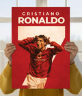 Cristiano Ronaldo Manchester United Wall Poster