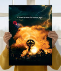 Even 1 Chance Fight – Courage Devotional Poster
