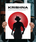 Krishna – The Divine Commander Wall Poster