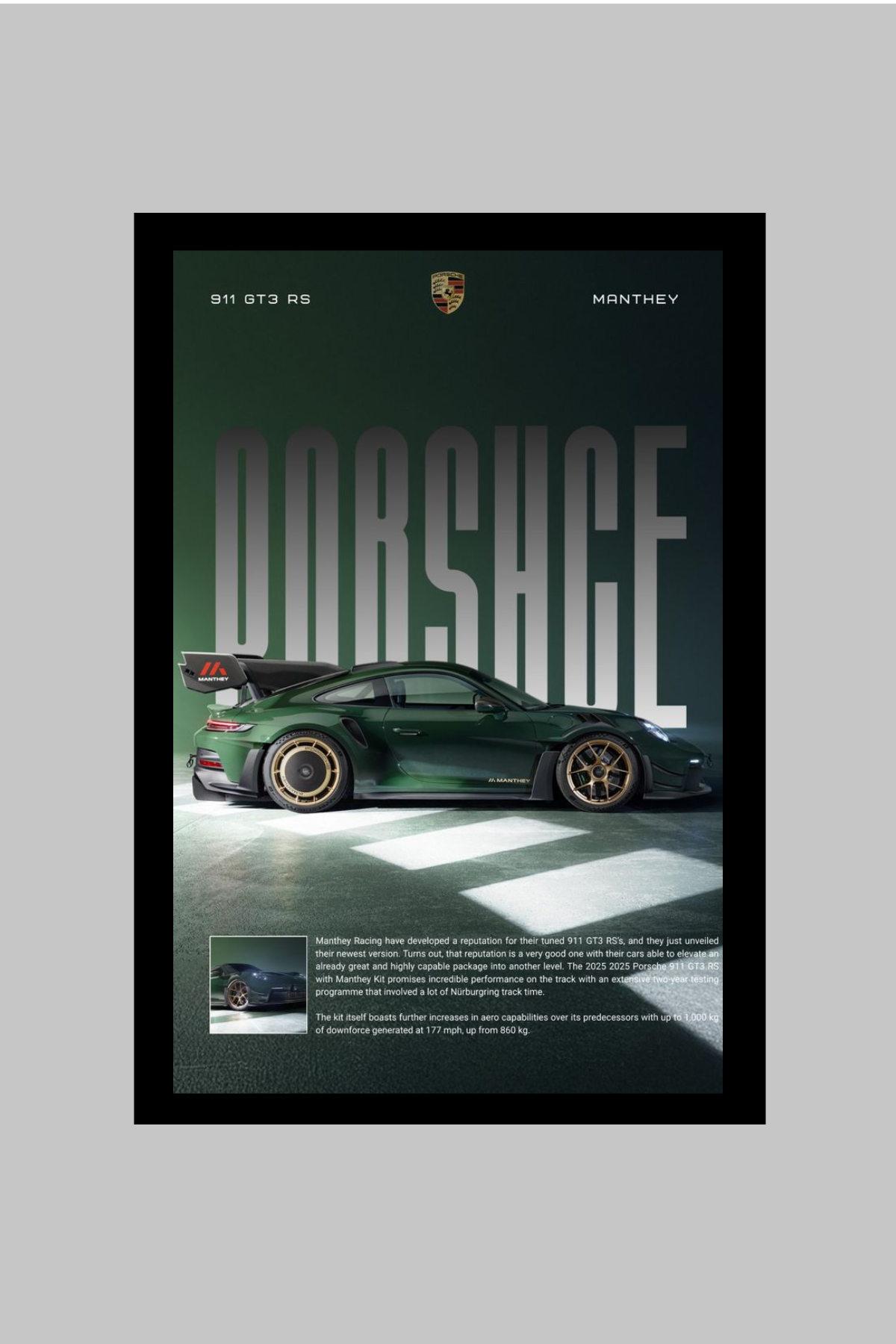 PORSCH 911 GT3 RS