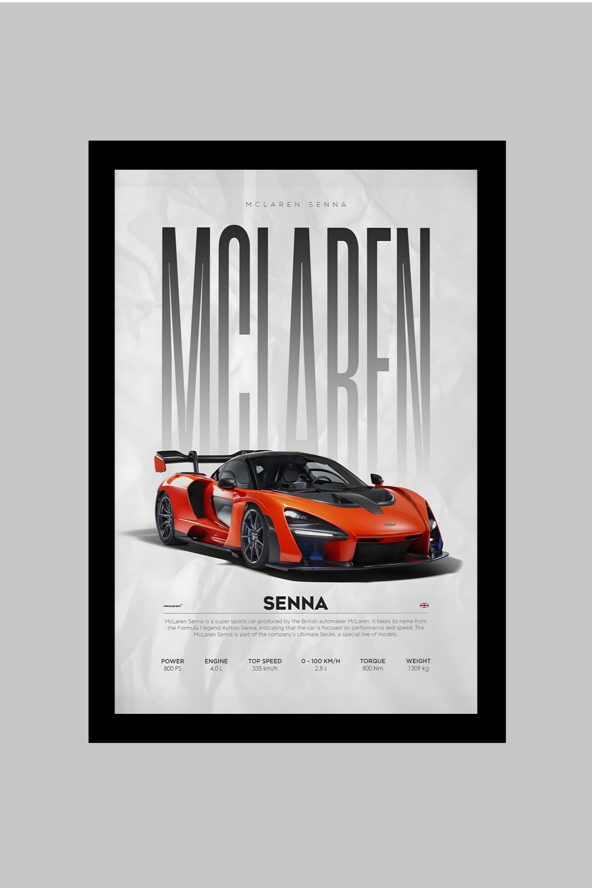 MCLAREN SENNA.