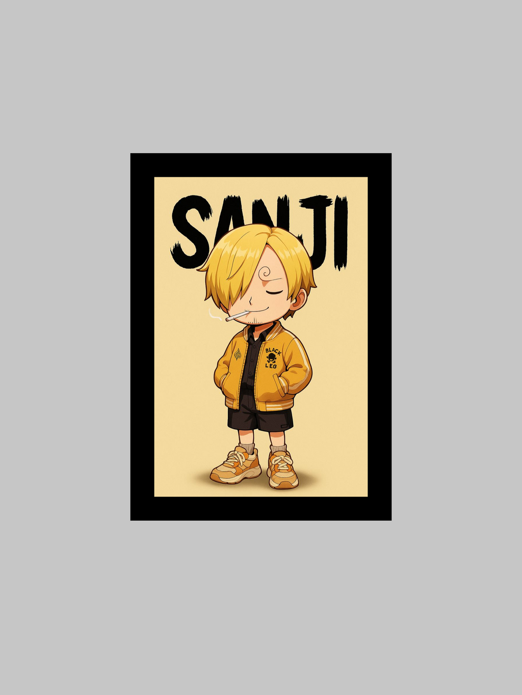 Sanji One Piece Anime Poster
