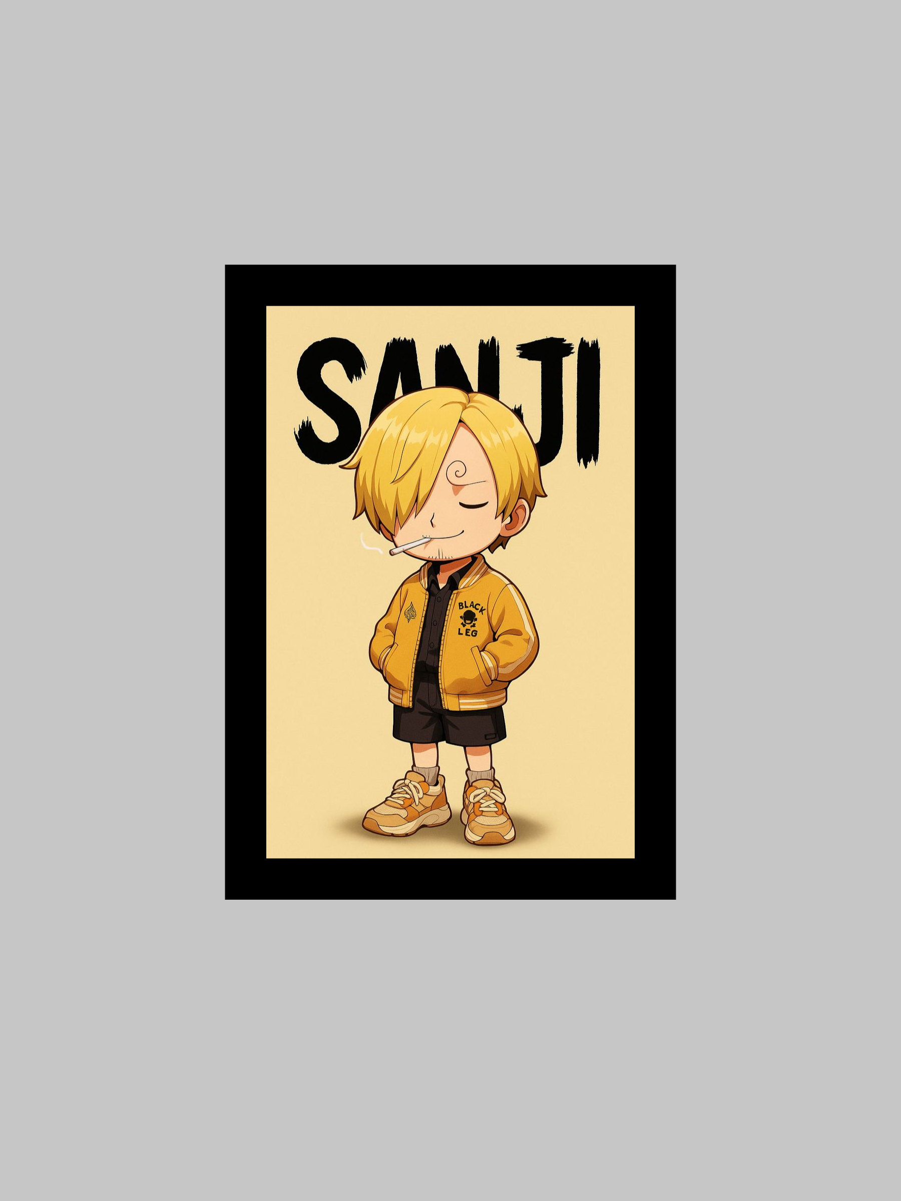 Sanji One Piece Anime Poster