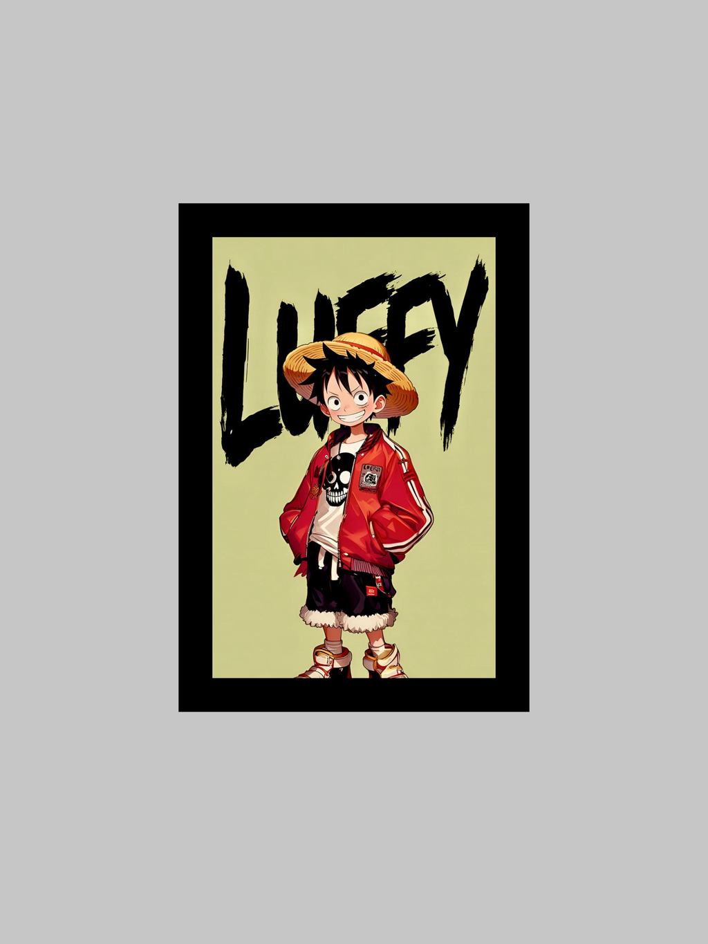 Monkey D. Luffy Anime Poster