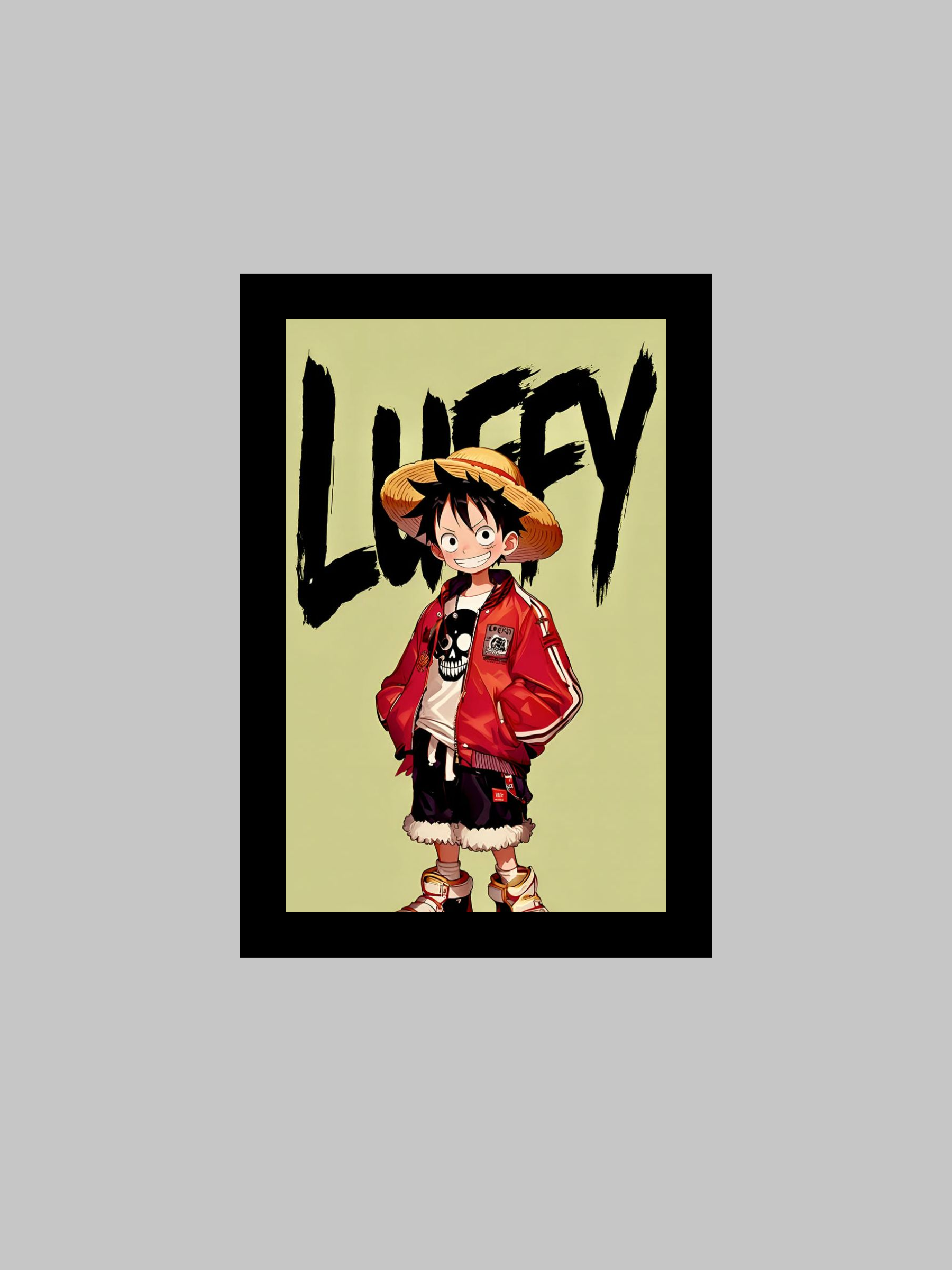 Monkey D. Luffy Anime Poster