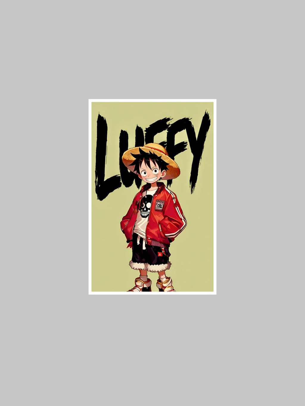 Monkey D. Luffy Anime Poster