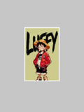 Monkey D. Luffy Anime Poster